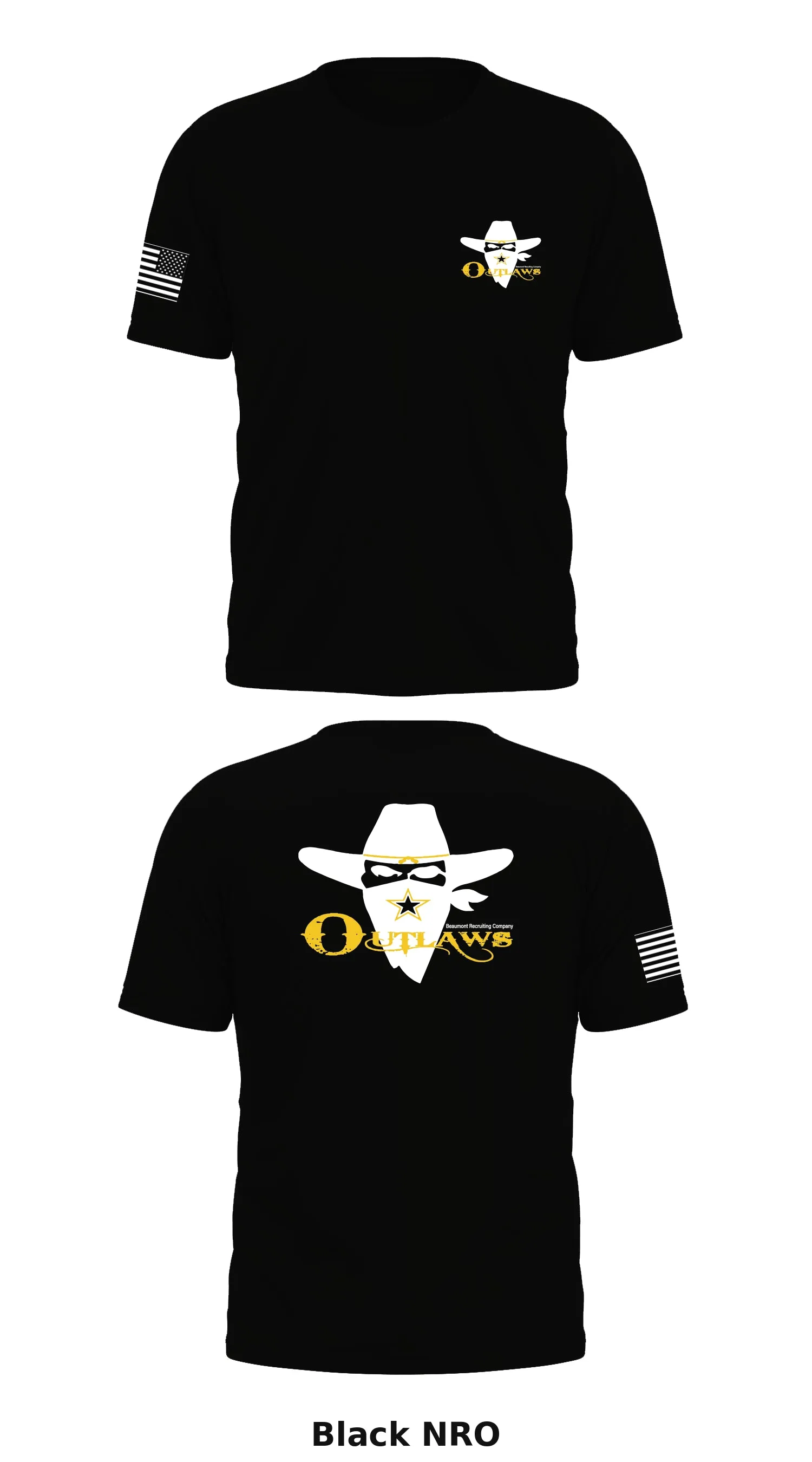 Outlaws  Store 11 Core Men's SS Performance Tee - NRO