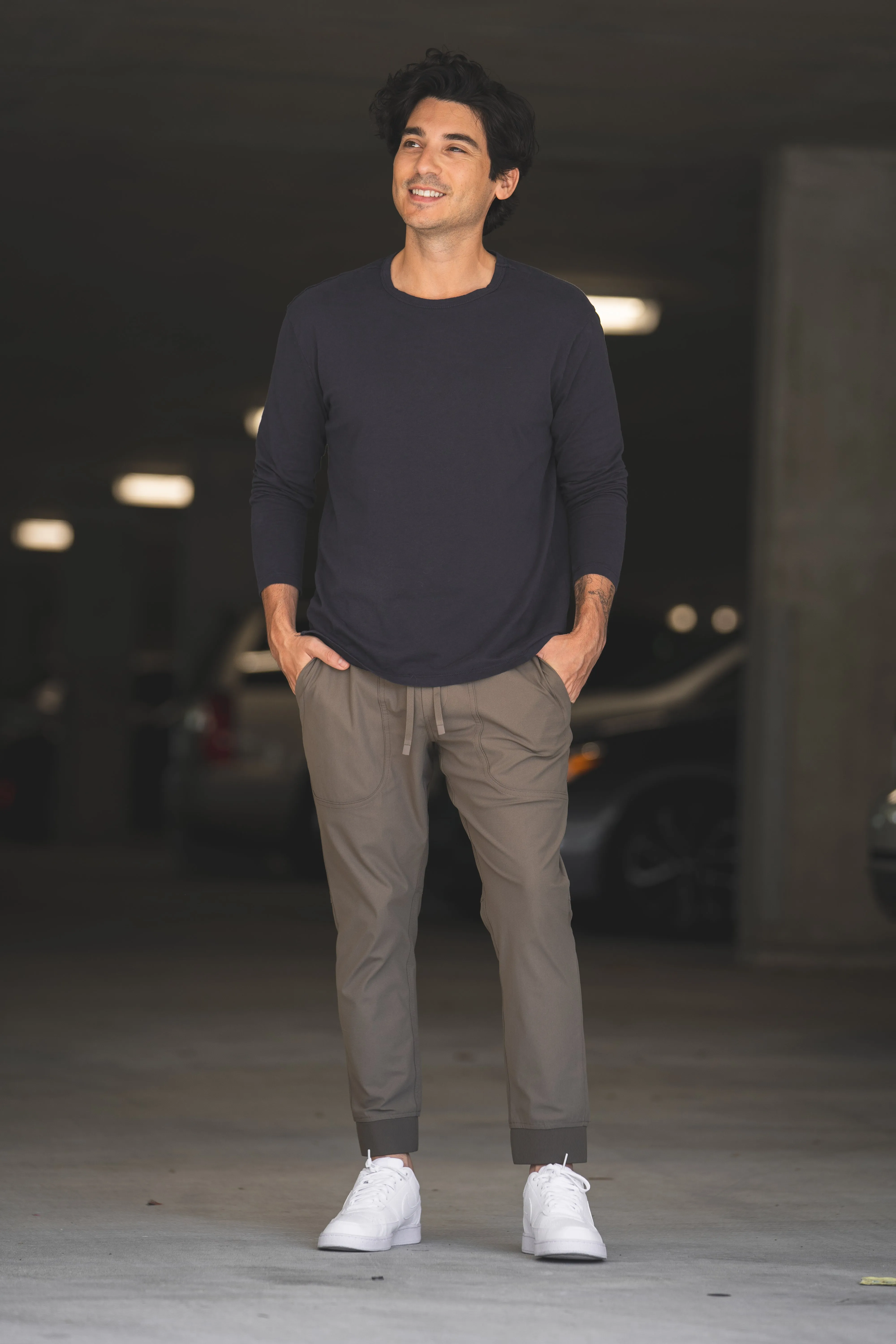 Pace Performance Jogger Taupe