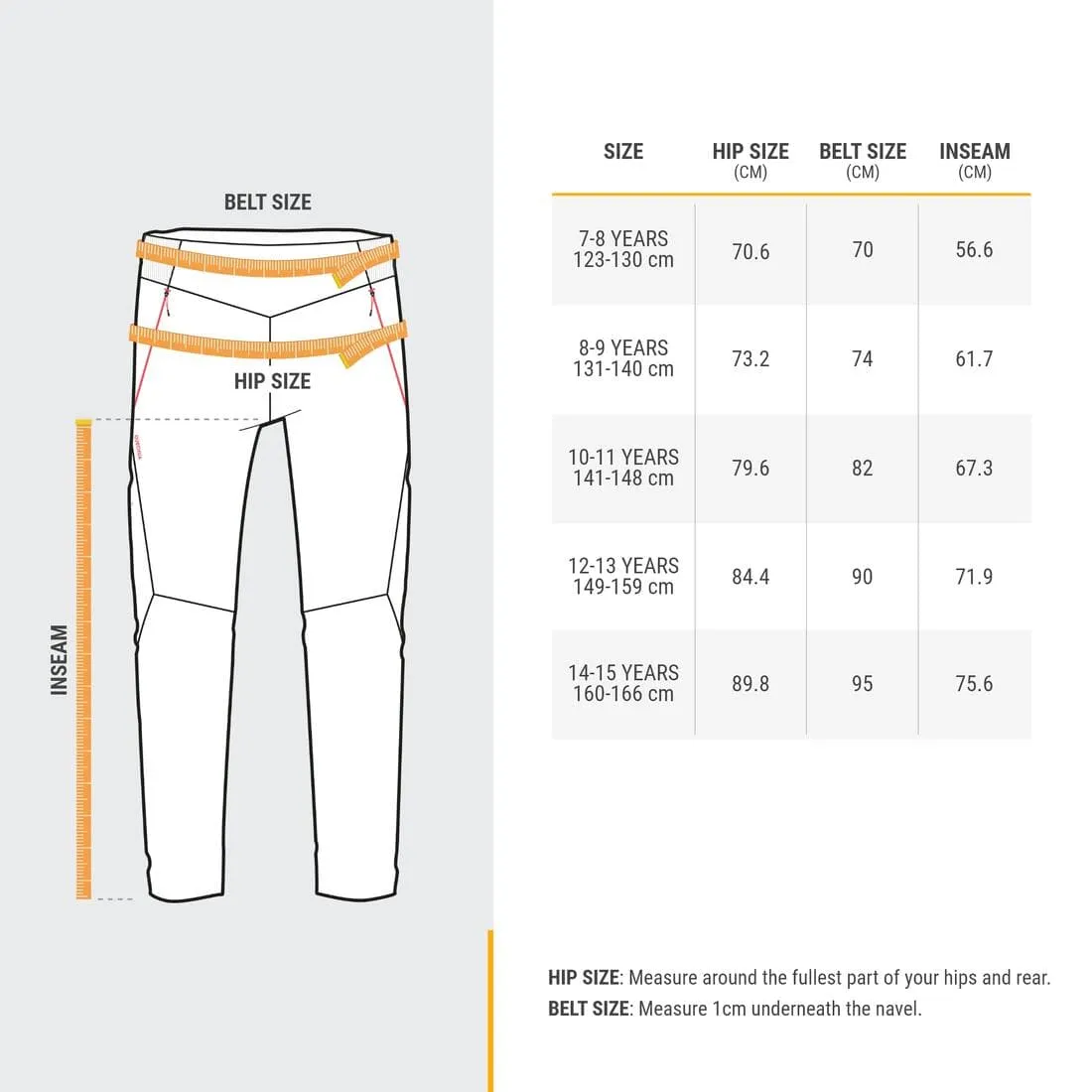 Pantalon de randonnée softshell enfant 7-15 ans, MH500 gris - noir