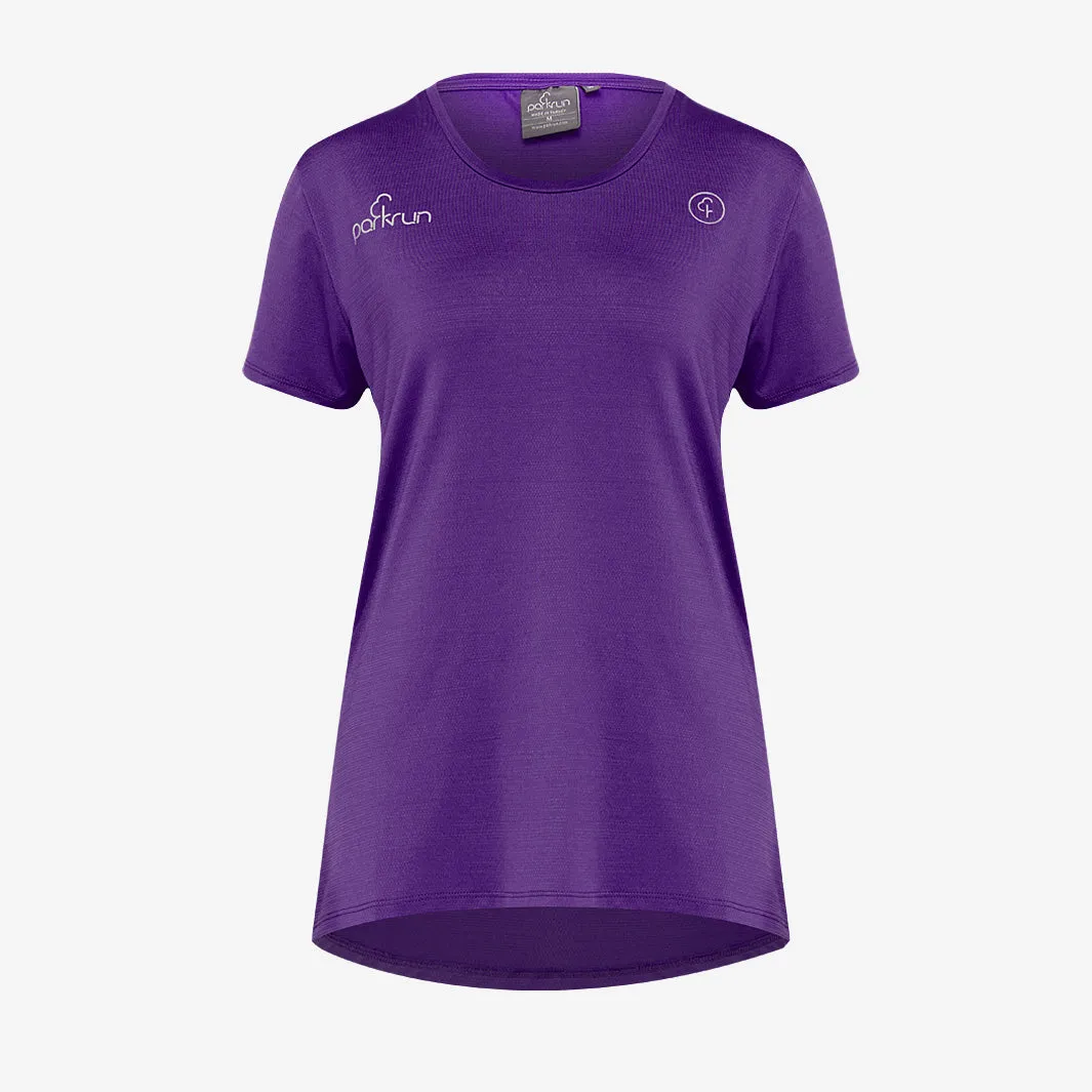 parkrun Milestone Women's T-Shirt 25 - Purple
