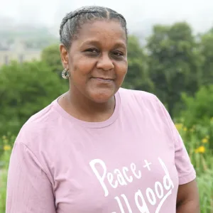 Peace   All Good T-Shirt - Orchid