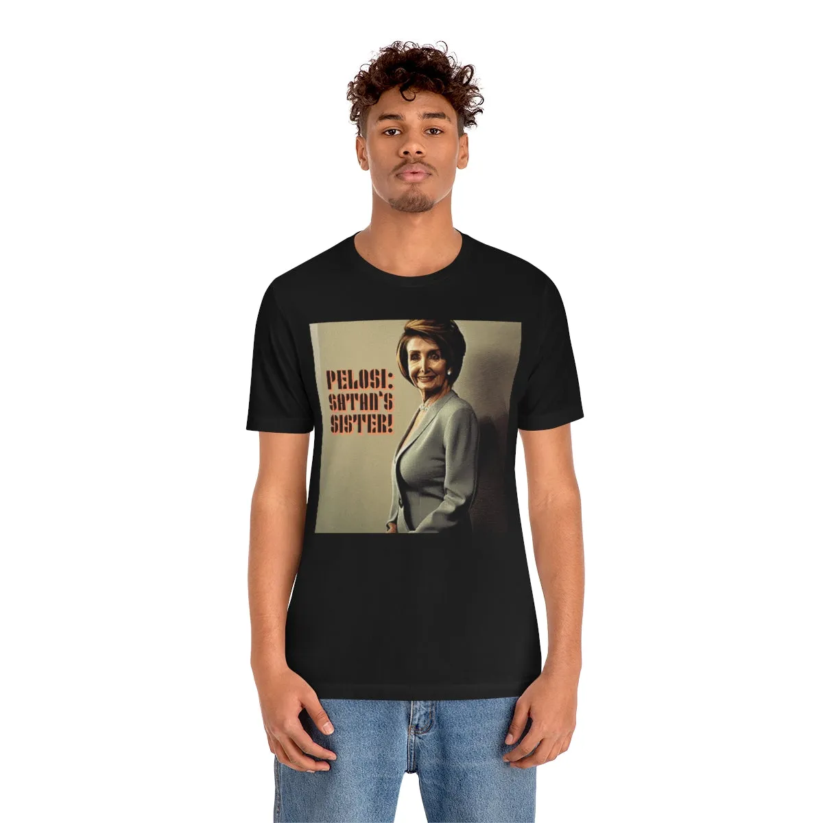 Pelosi: Satan's Sister 3 Short Sleeve Tee
