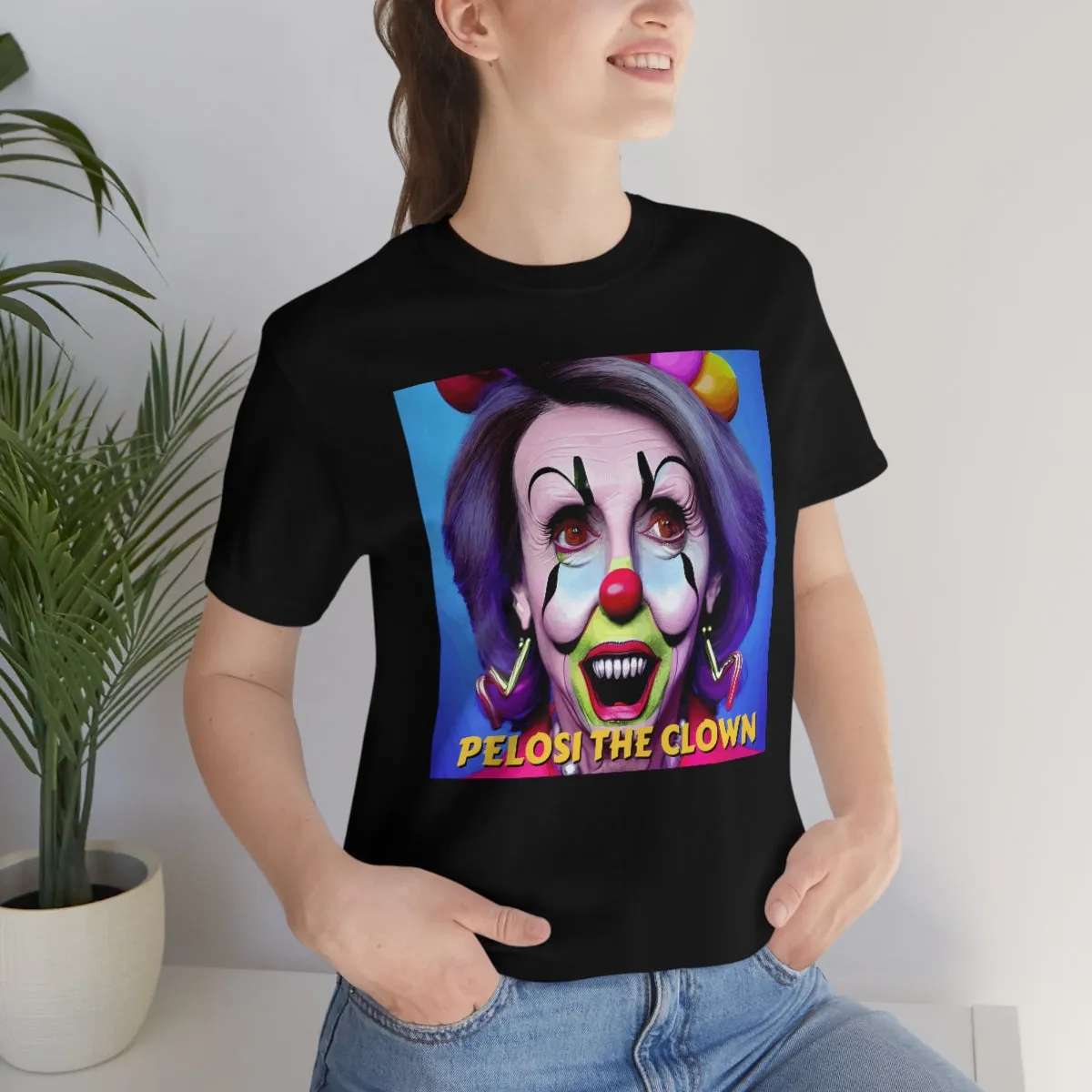 Pelosi the Clown Short Sleeve Tee