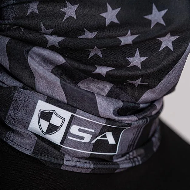 PERFORMANCE SHIELD | BLACKOUT AMERICAN FLAG