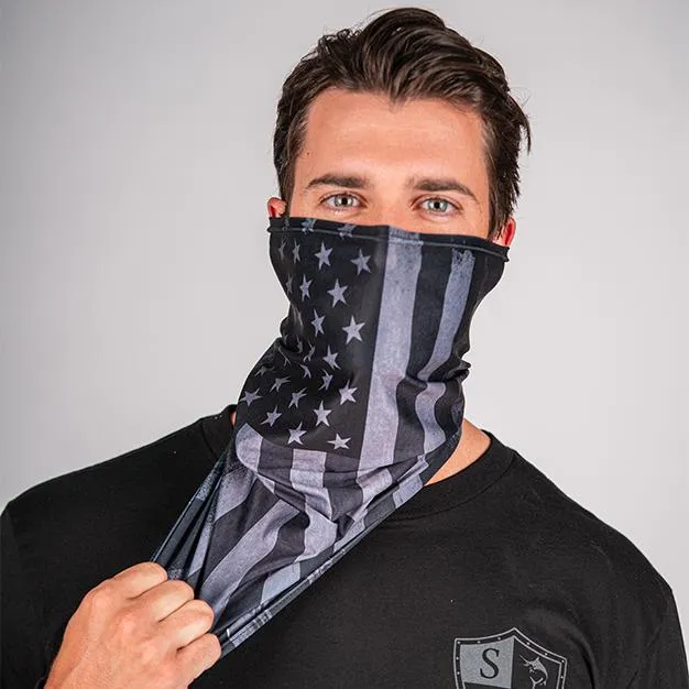 PERFORMANCE SHIELD | BLACKOUT AMERICAN FLAG