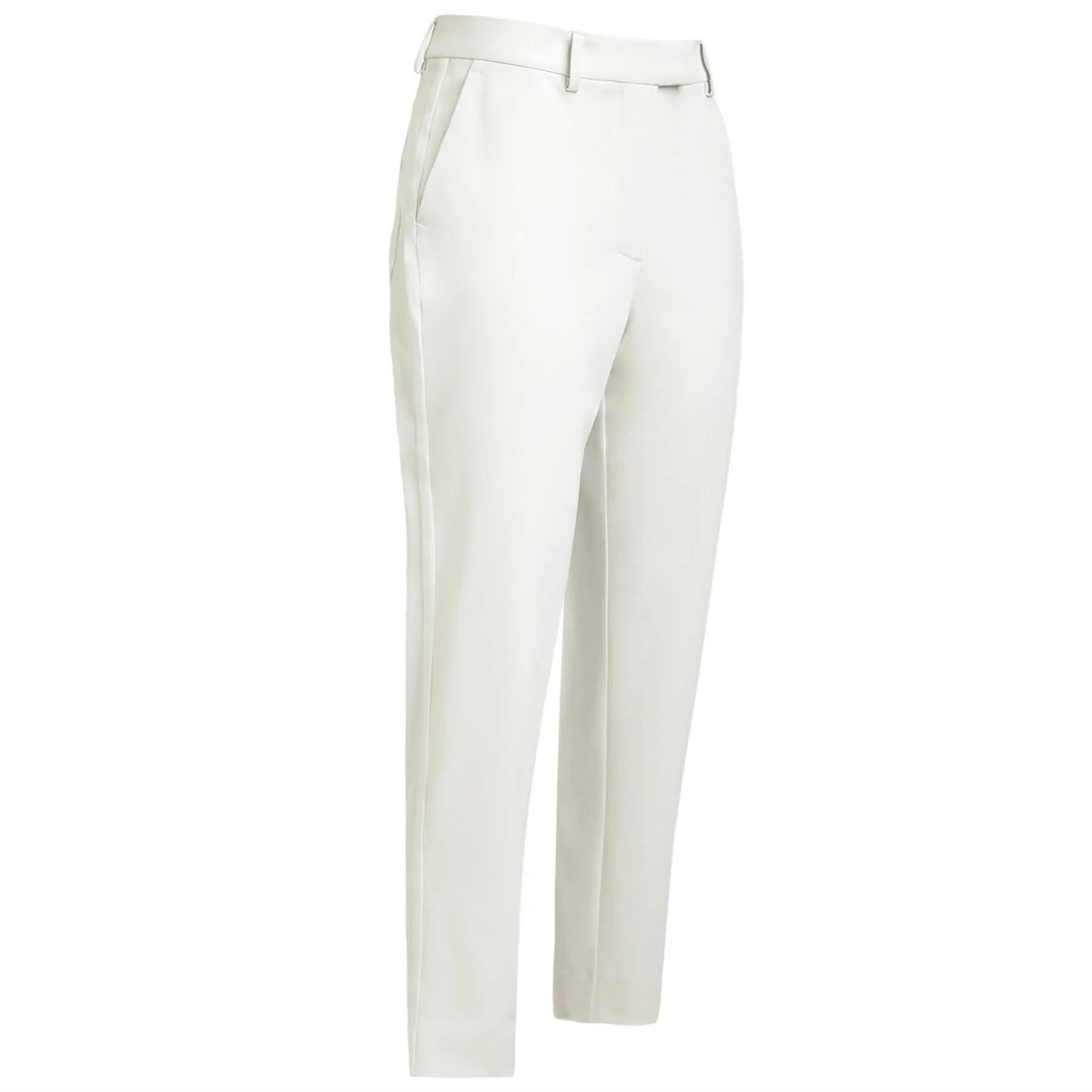 Performance Twill Mid Rise Pants Chalk White