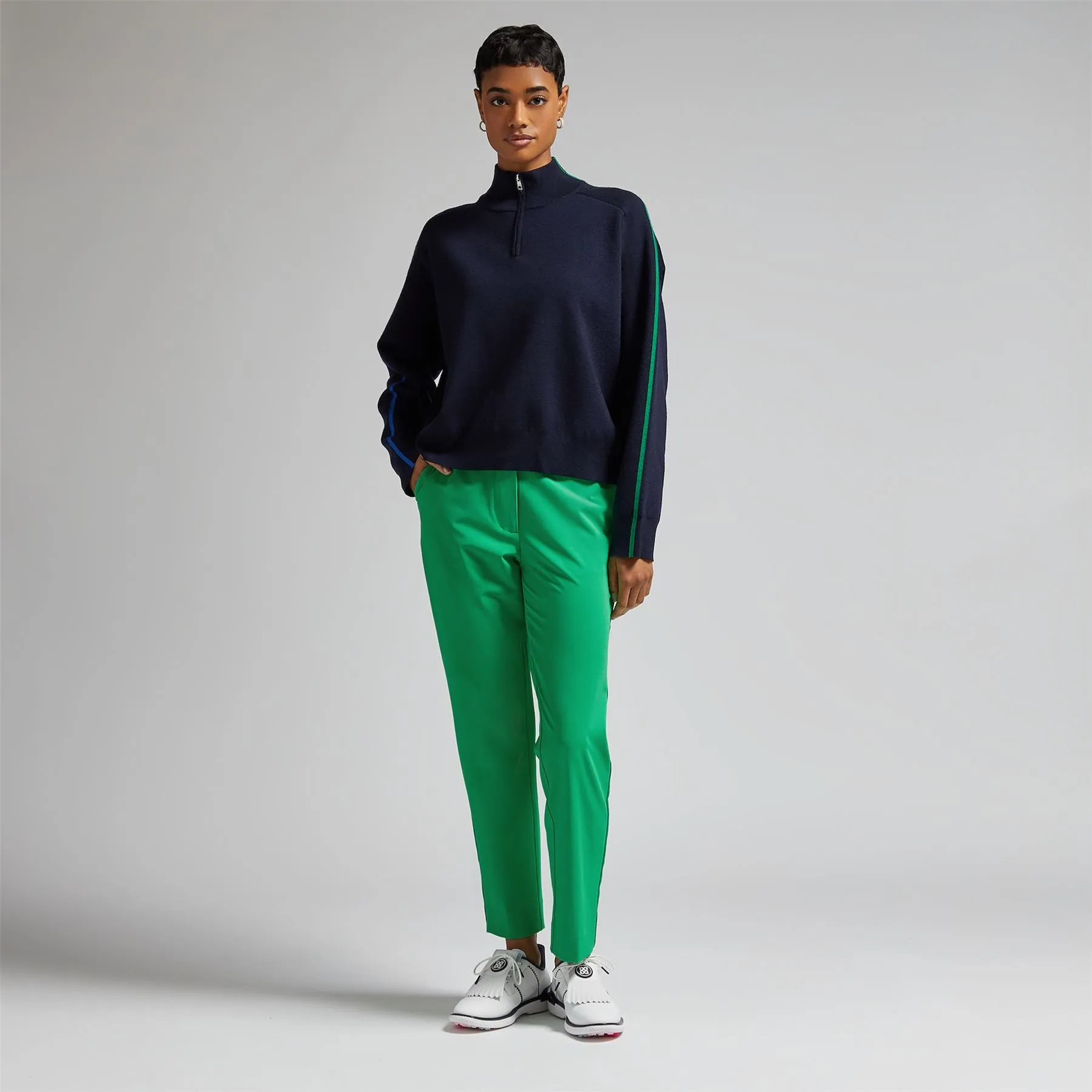 Performance Twill Mid Rise Pants Clover