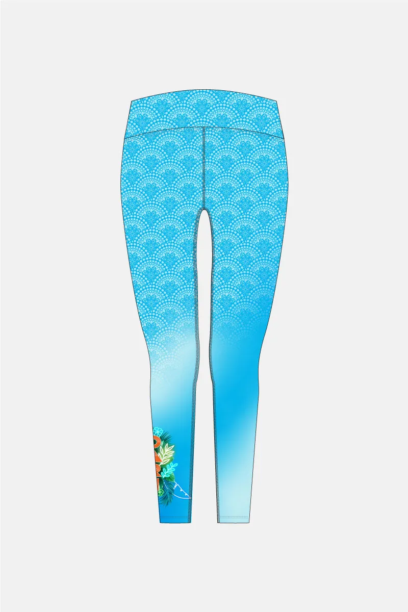 Periwinkle Club Merch FL Tights