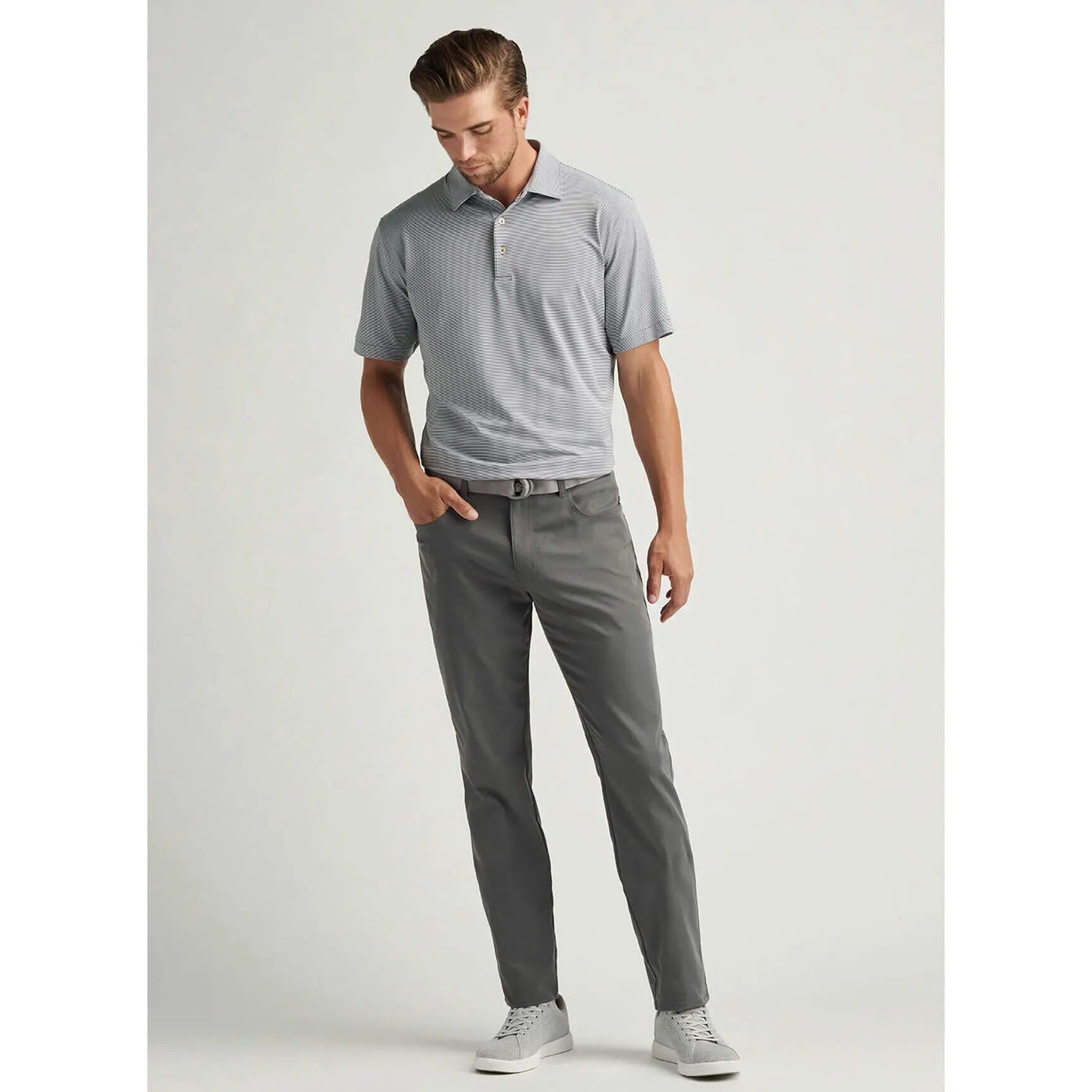 Peter Millar eb66 Performance Five-Pocket Pants - Iron