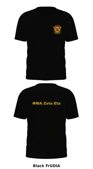 Phi Mu Alpha Zeta Eta Store 1 Core Men's SS Performance Tee - FrUDlA