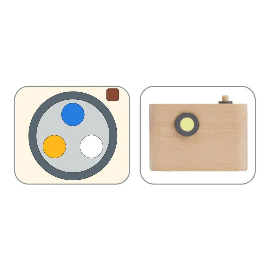 PlanToys Colored Snap Camera
