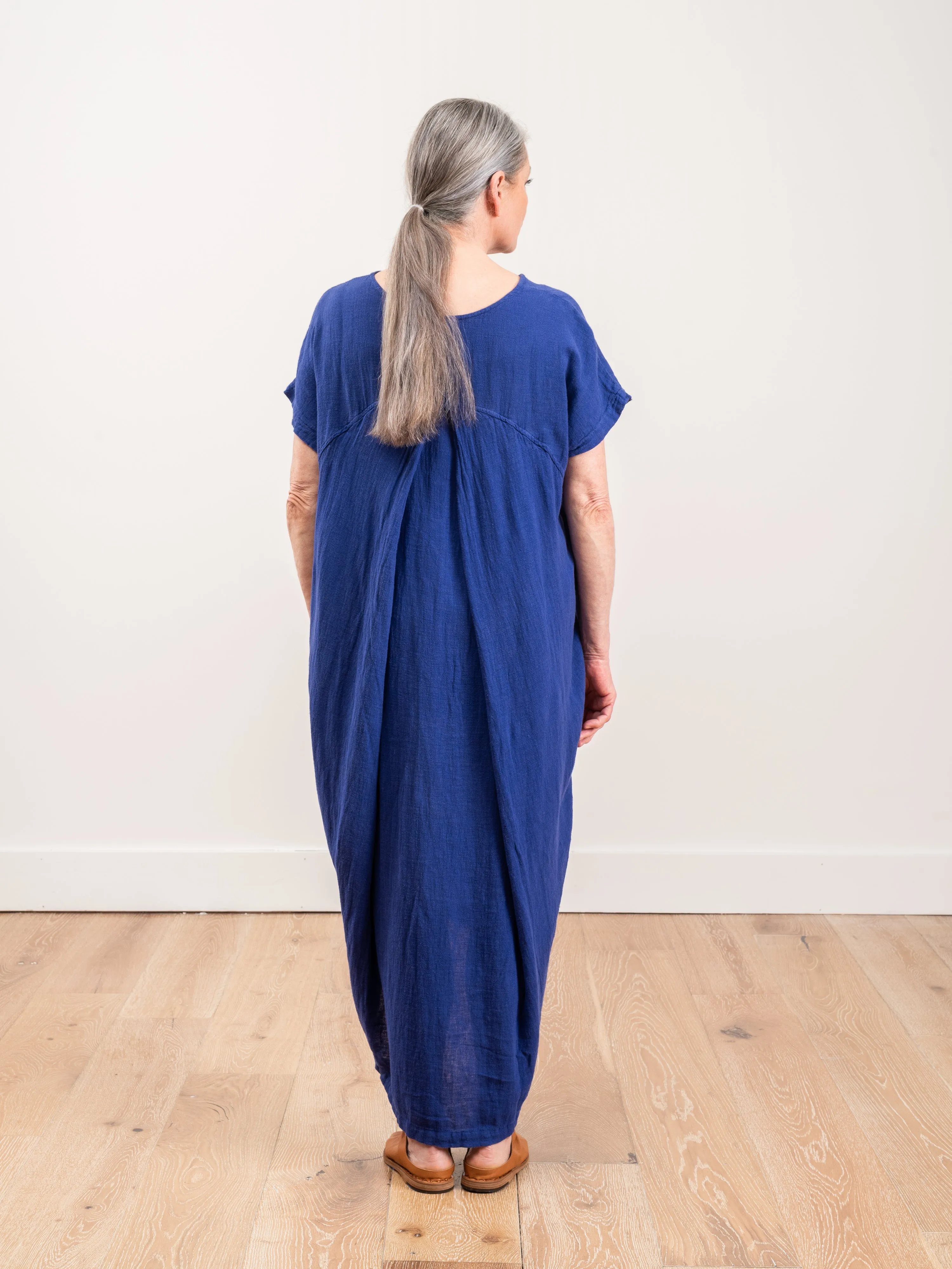 pleated cocoon - marine