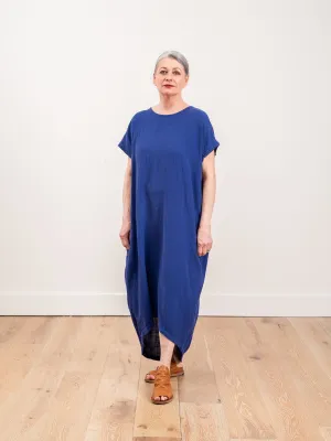 pleated cocoon - marine
