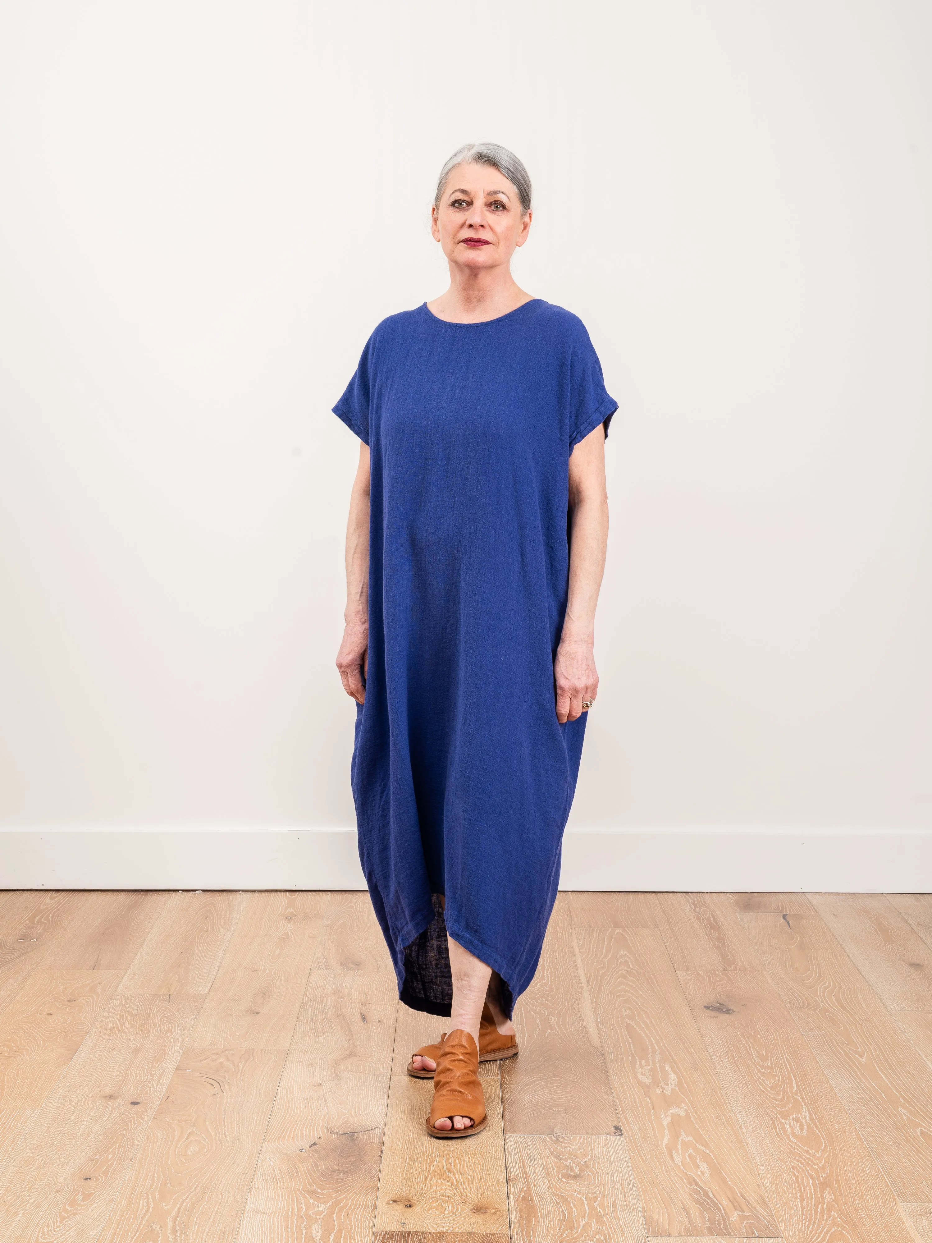 pleated cocoon - marine