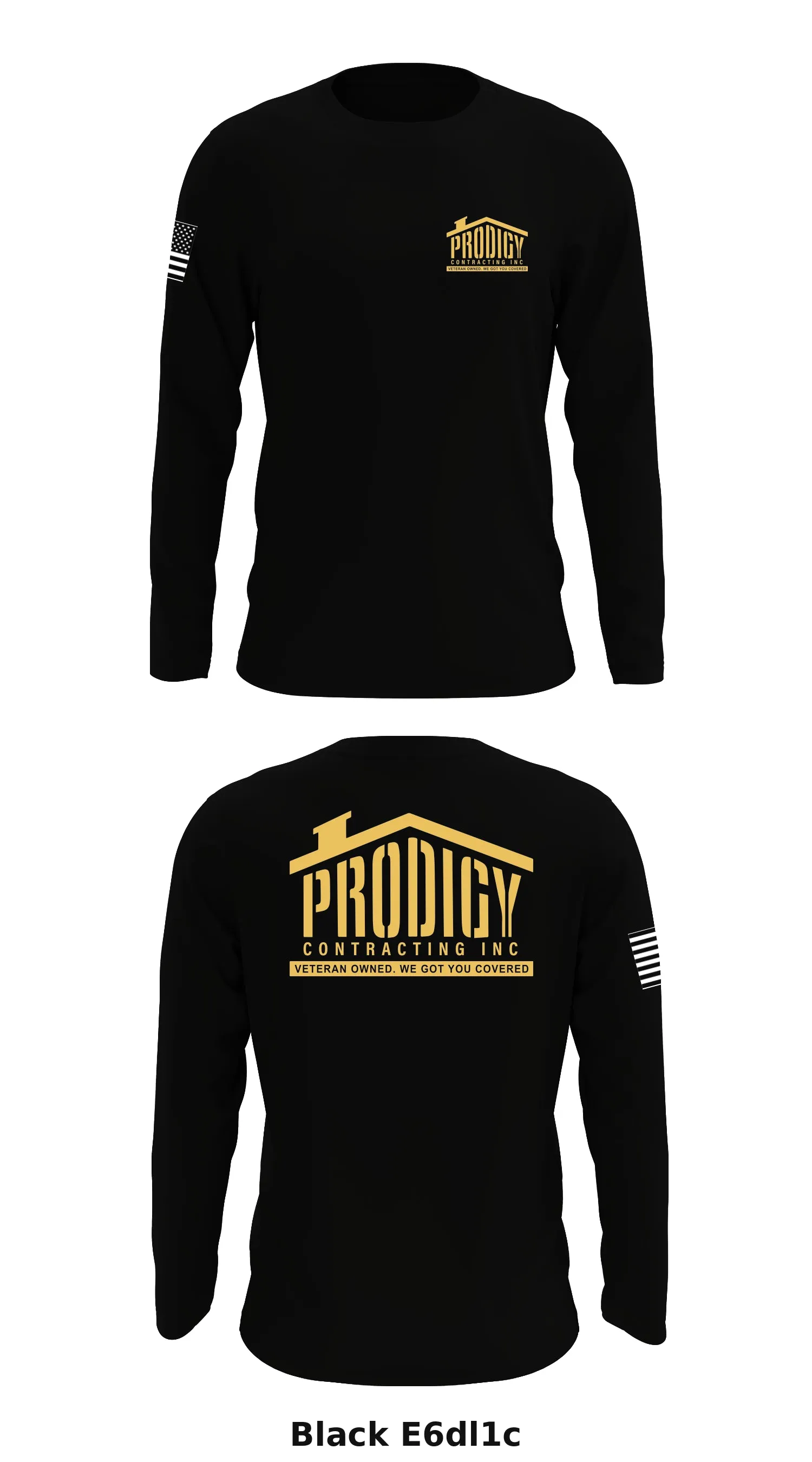 Prodigy Contracting inc  Store 1 Core Men's LS Performance Tee - E6dl1c