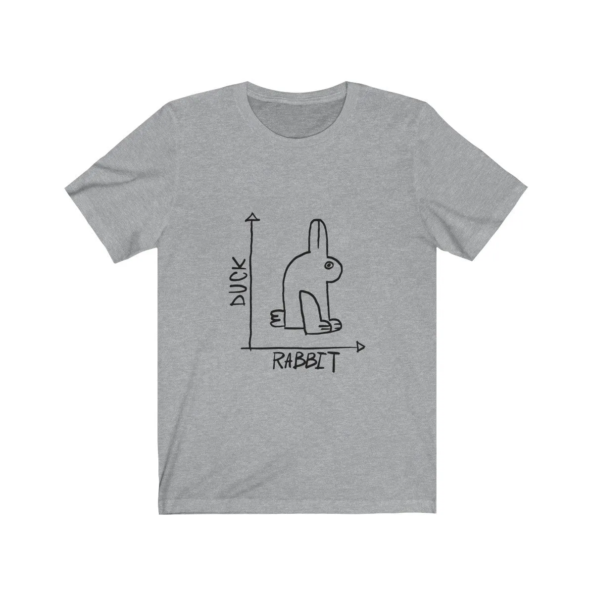 RABBIT DUCK <br>unisex tee