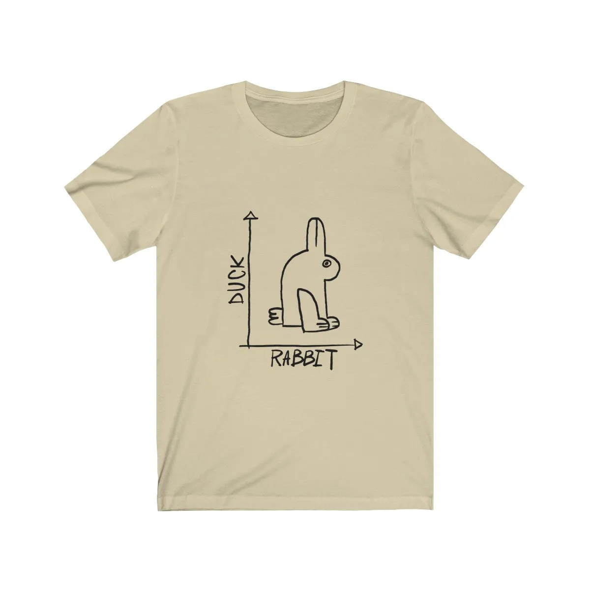 RABBIT DUCK <br>unisex tee