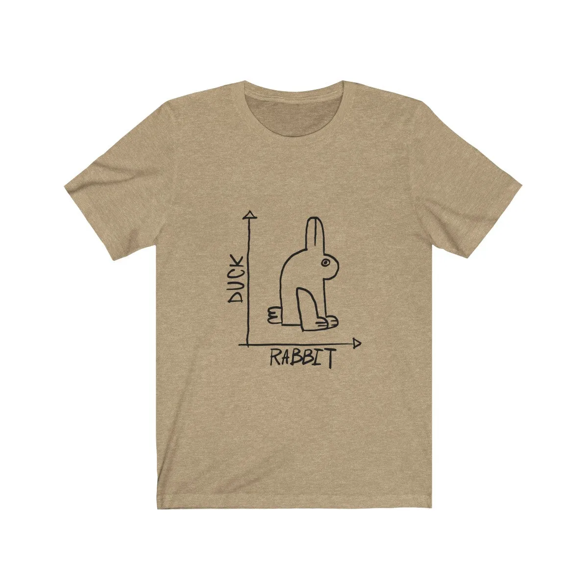 RABBIT DUCK <br>unisex tee