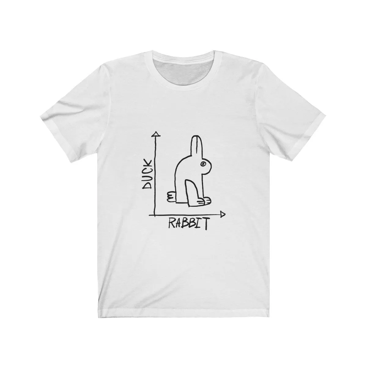 RABBIT DUCK <br>unisex tee