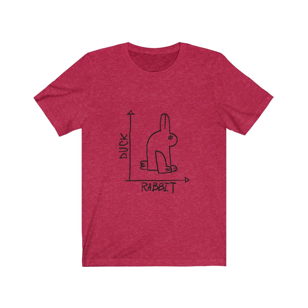 RABBIT DUCK <br>unisex tee