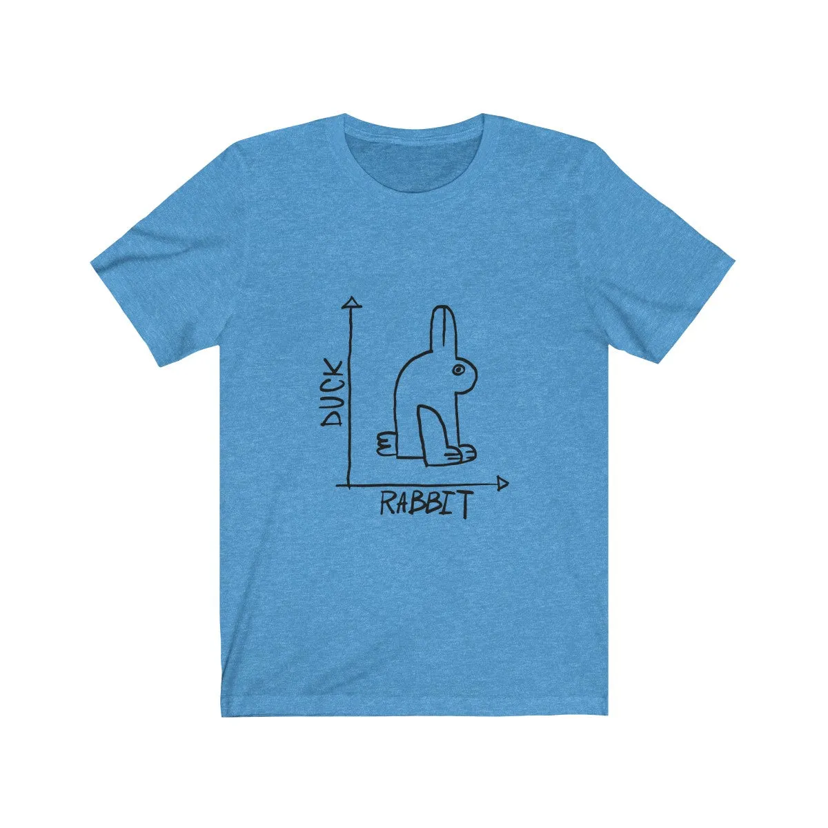 RABBIT DUCK <br>unisex tee