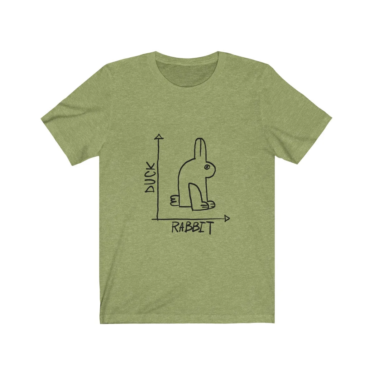 RABBIT DUCK <br>unisex tee