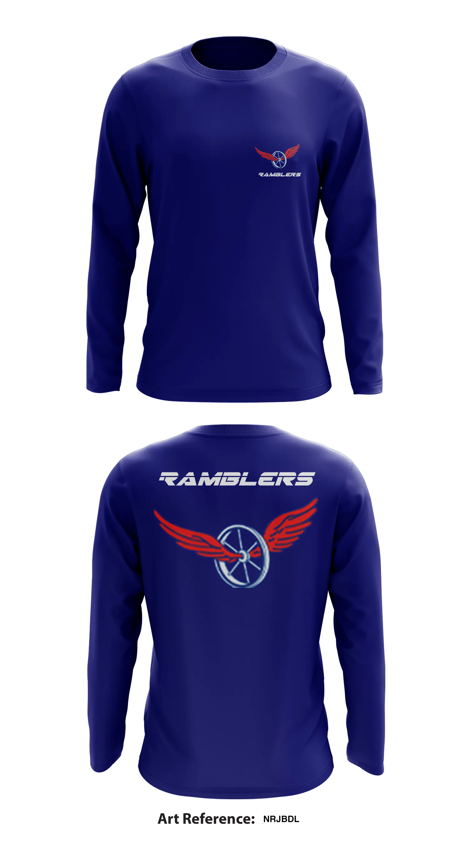 Ramblers  Store 1 Core Men's LS Performance Tee - nRJbdL