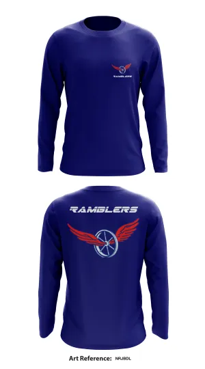 Ramblers  Store 1 Core Men's LS Performance Tee - nRJbdL