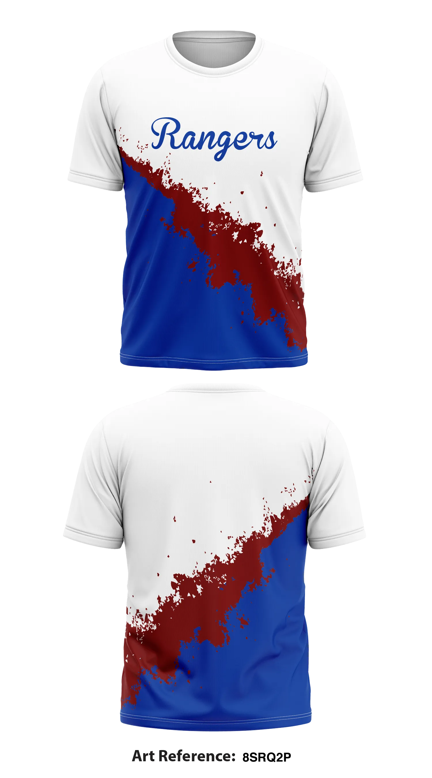 Rangers Store 2 Core Men's SS Performance Tee - 8SrQ2P