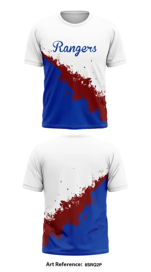 Rangers Store 2 Core Men's SS Performance Tee - 8SrQ2P