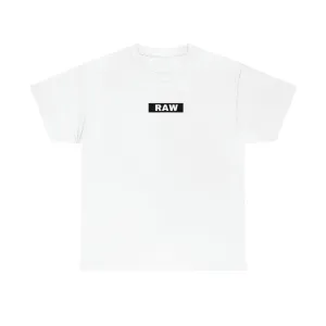Raw Box LOGO Heavy Cotton Tee WHITE