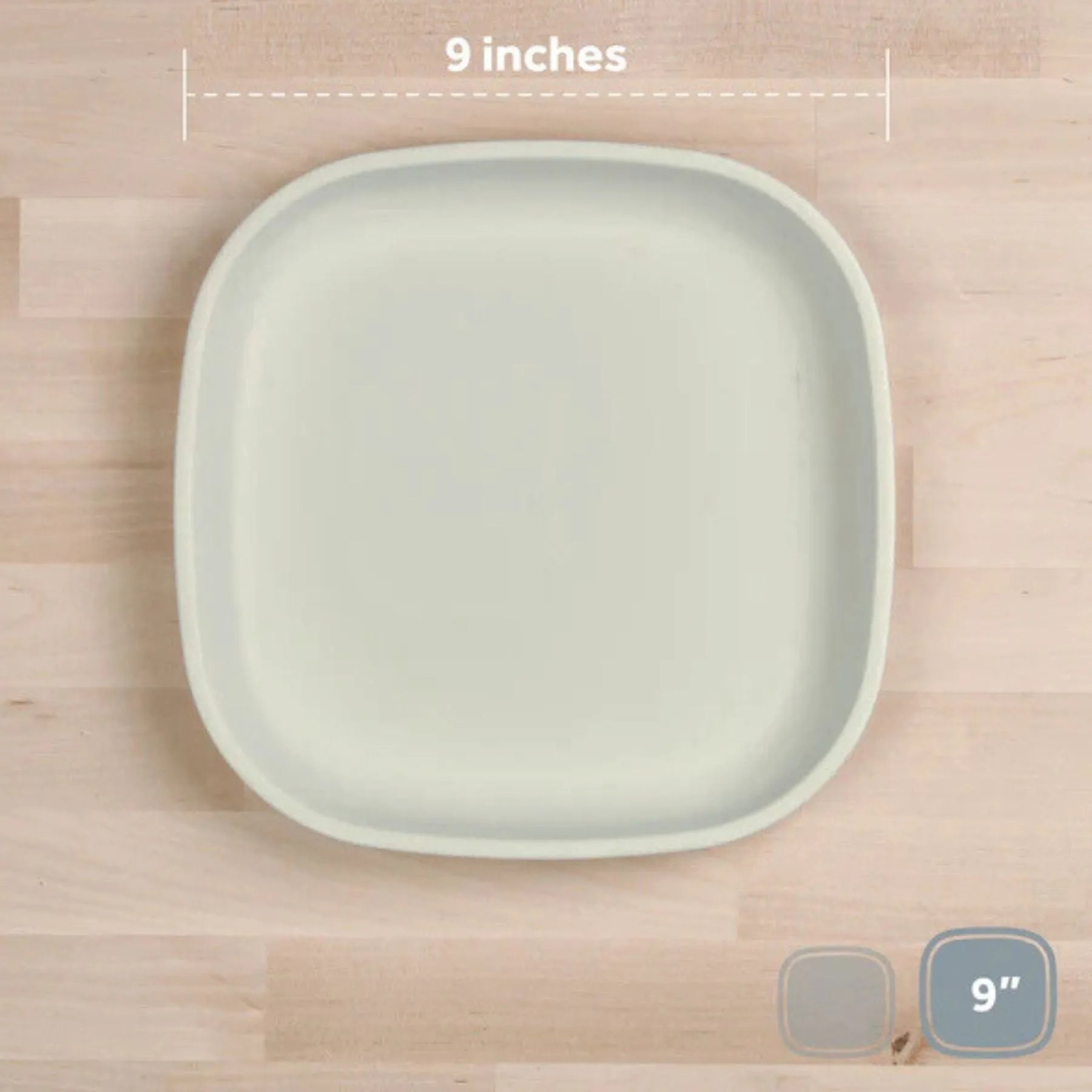 Re-Play Large Flat Plates 9"