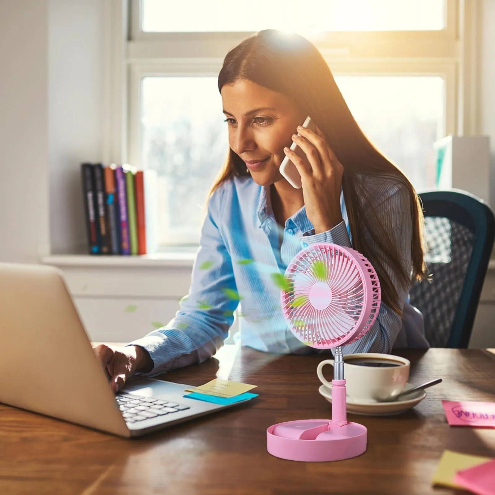 Rechargeable Portable Folding Fan