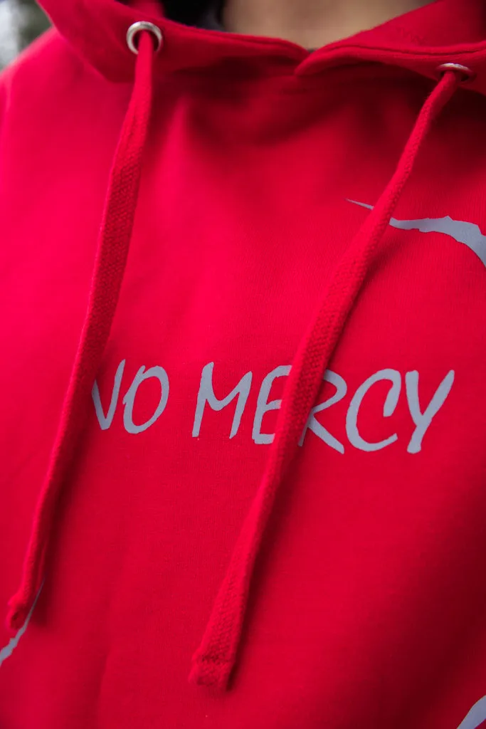 Reflective No Mercy | Red Hoodie (Claws)