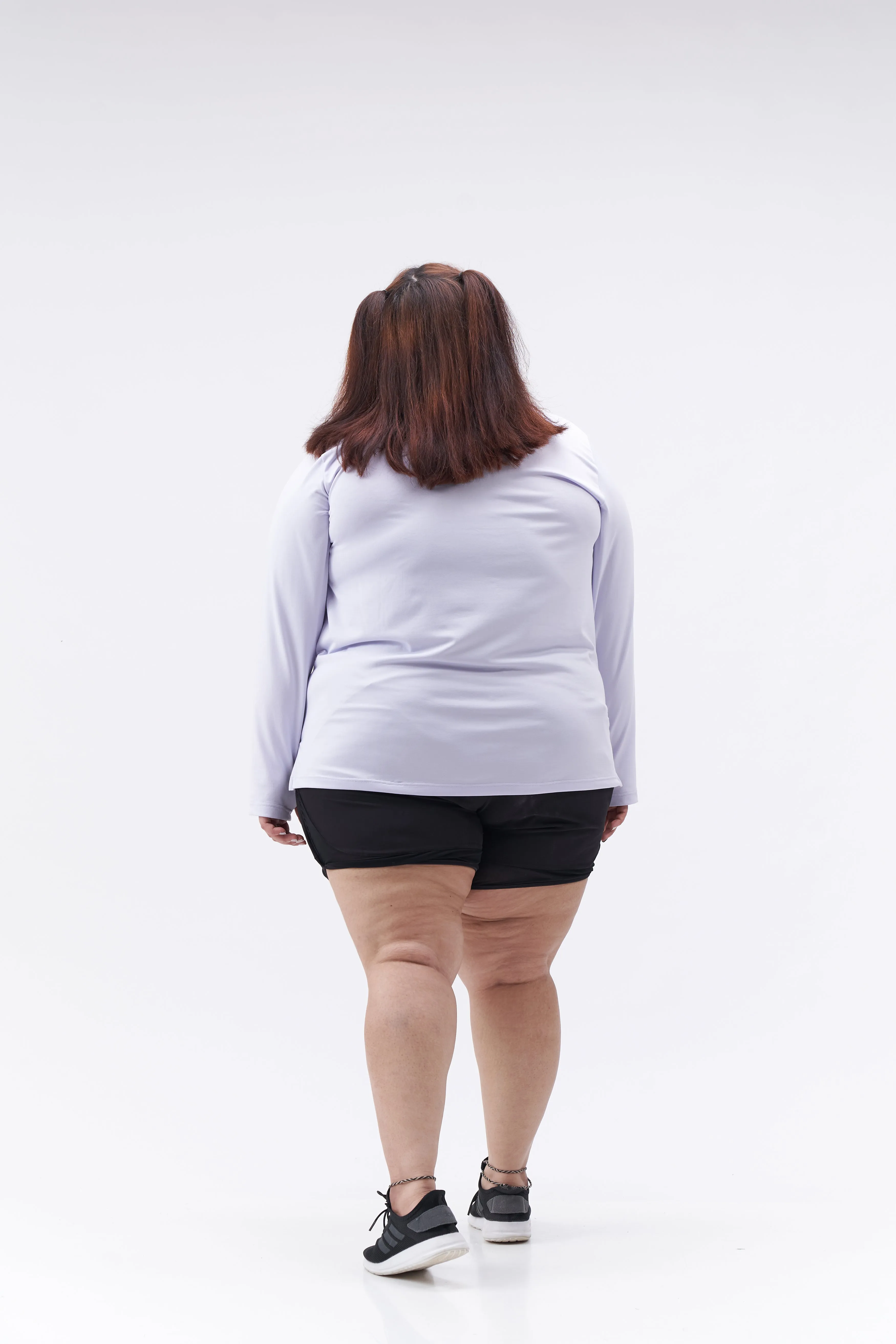 Refresh Long Sleeve Top: Lavender