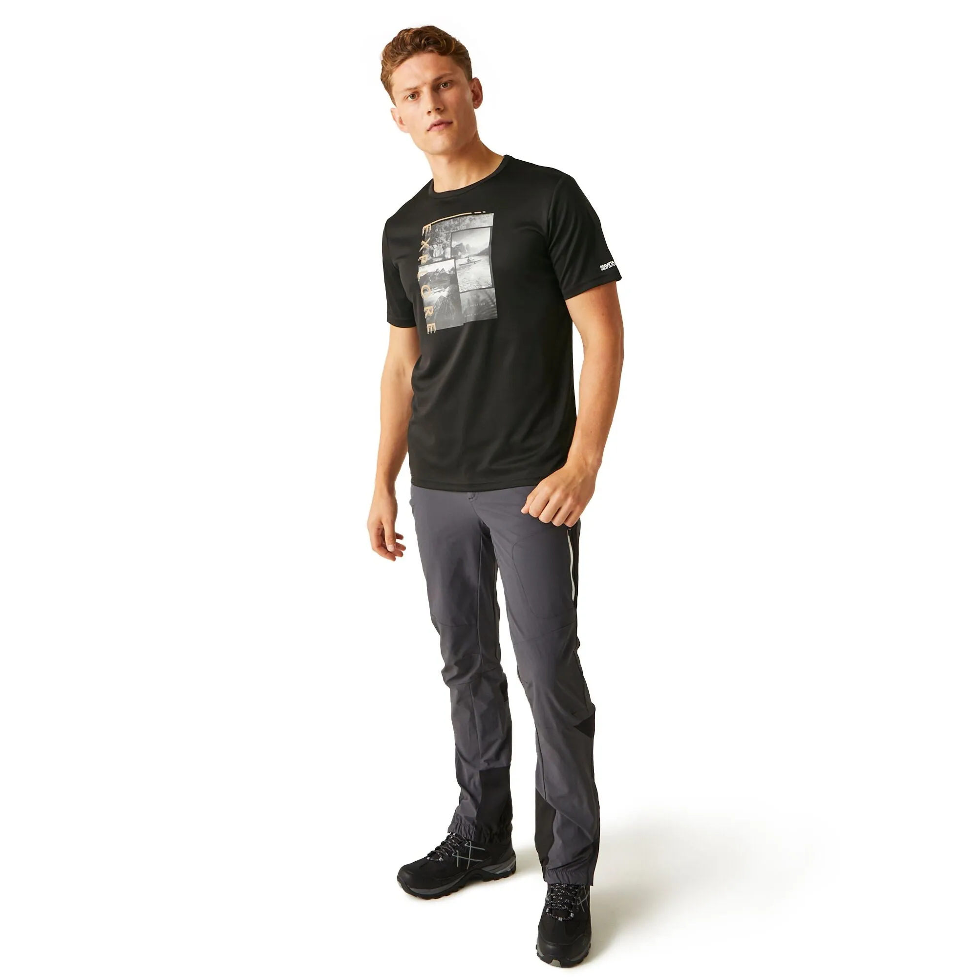 Regatta Mens Fingal VIII Graphic Print T-Shirt