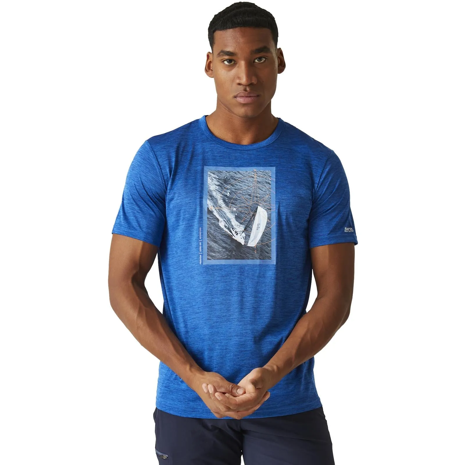 Regatta Mens Fingal VIII Graphic Print T-Shirt