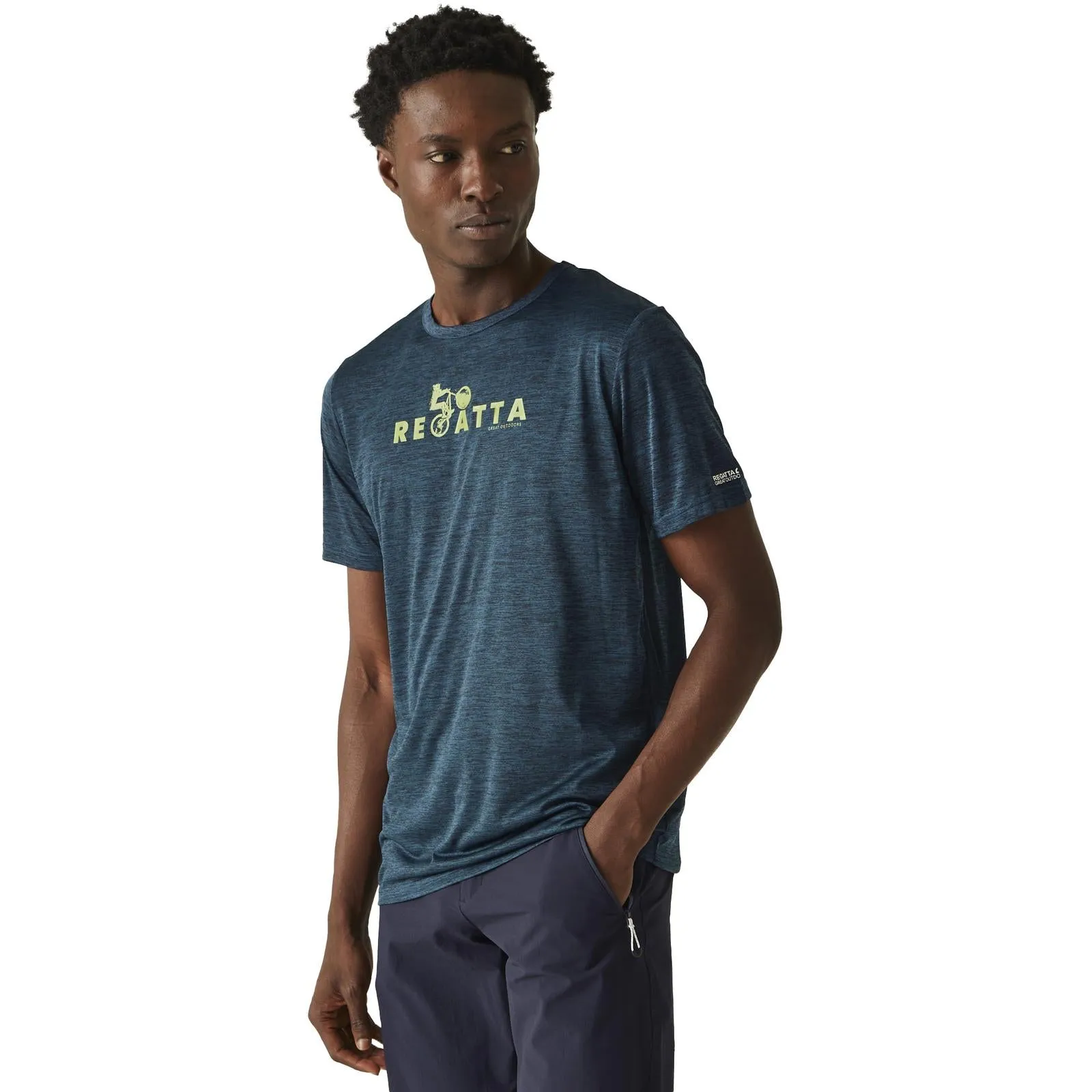 Regatta Mens Fingal VIII Graphic Print T-Shirt