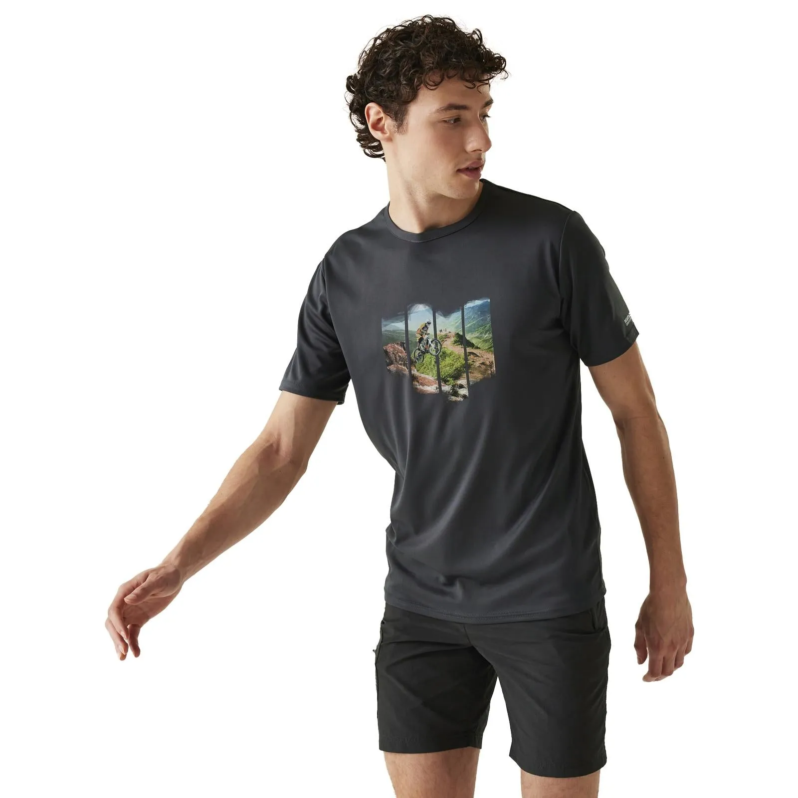 Regatta Mens Fingal VIII Graphic Print T-Shirt