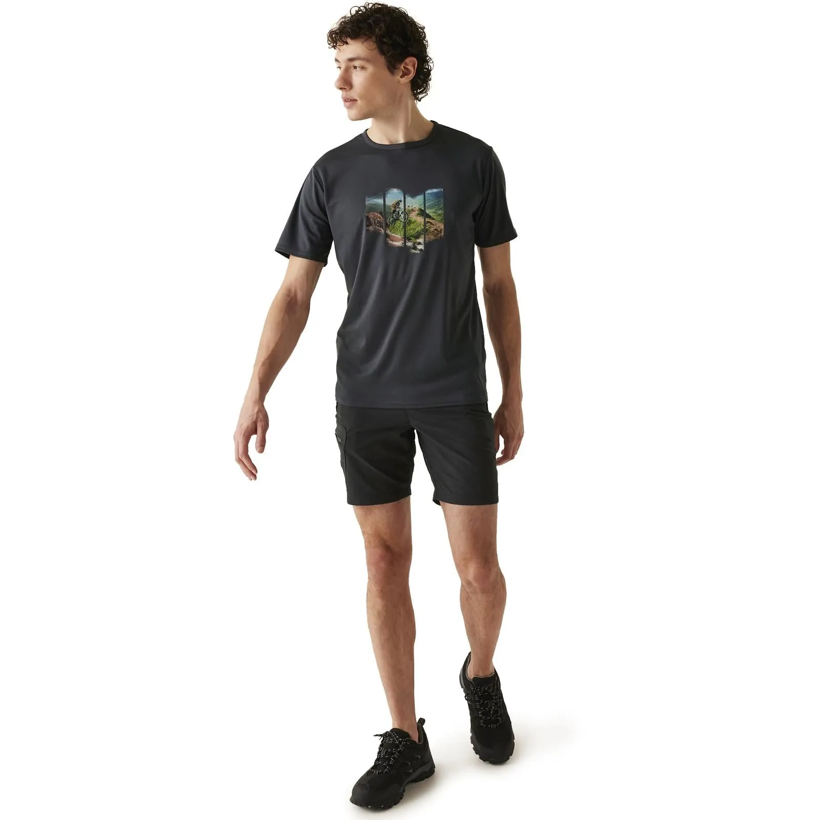 Regatta Mens Fingal VIII Graphic Print T-Shirt