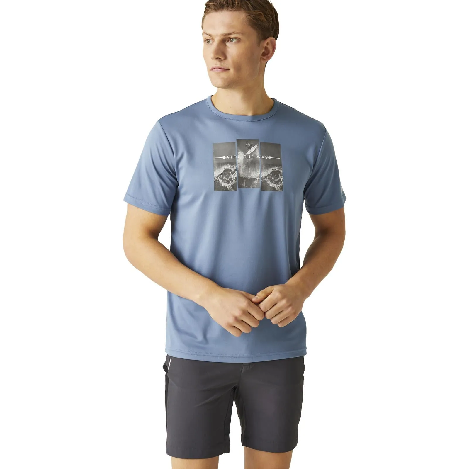 Regatta Mens Fingal VIII Graphic Print T-Shirt
