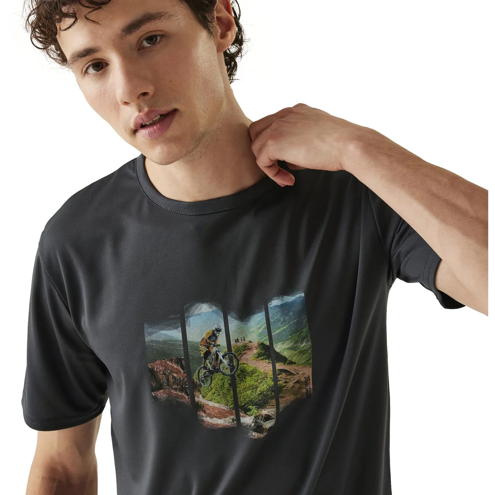 Regatta Mens Fingal VIII Graphic Print T-Shirt