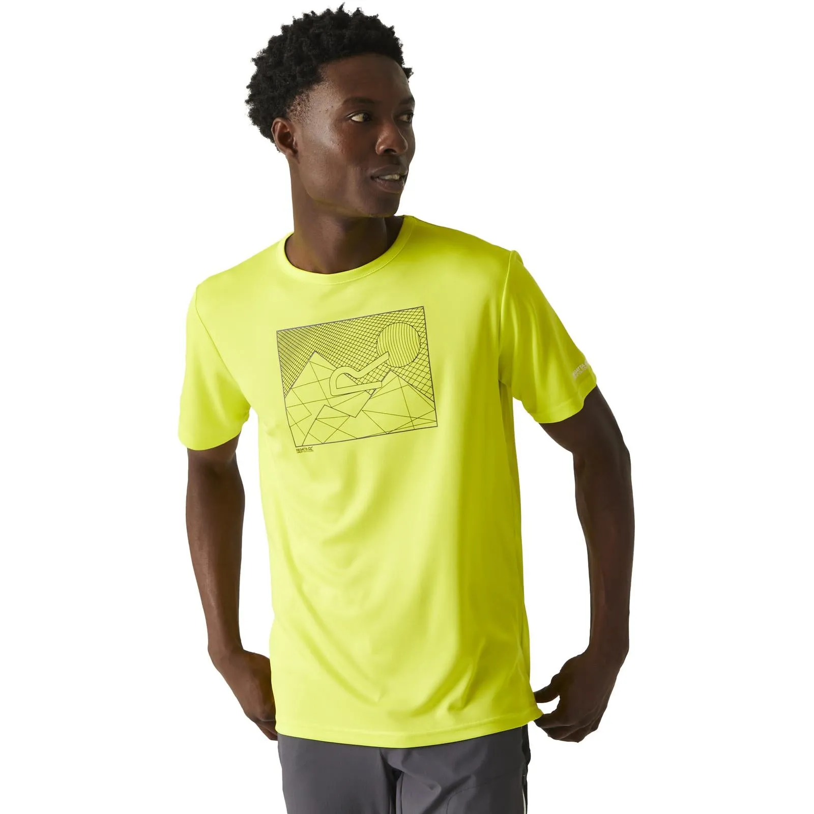 Regatta Mens Fingal VIII Graphic Print T-Shirt