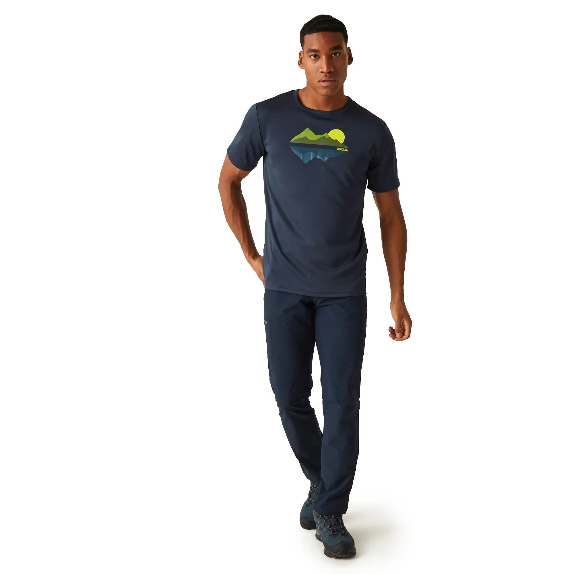 Regatta Mens Fingal VIII Graphic Print T-Shirt