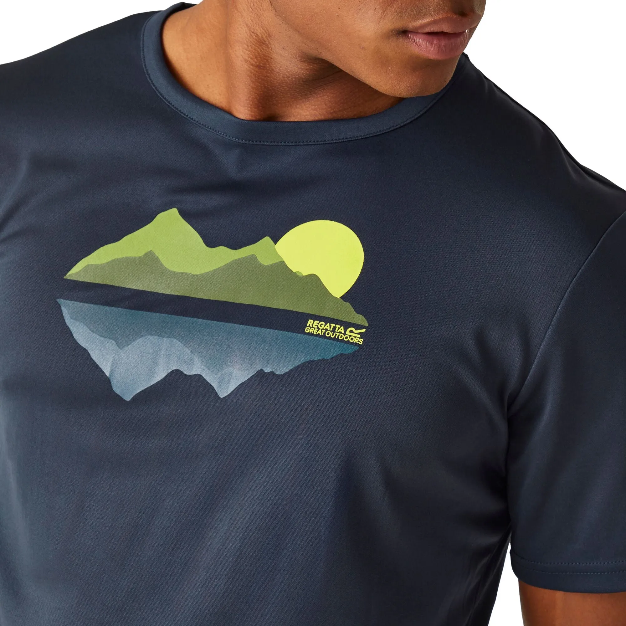 Regatta Mens Fingal VIII Graphic Print T-Shirt