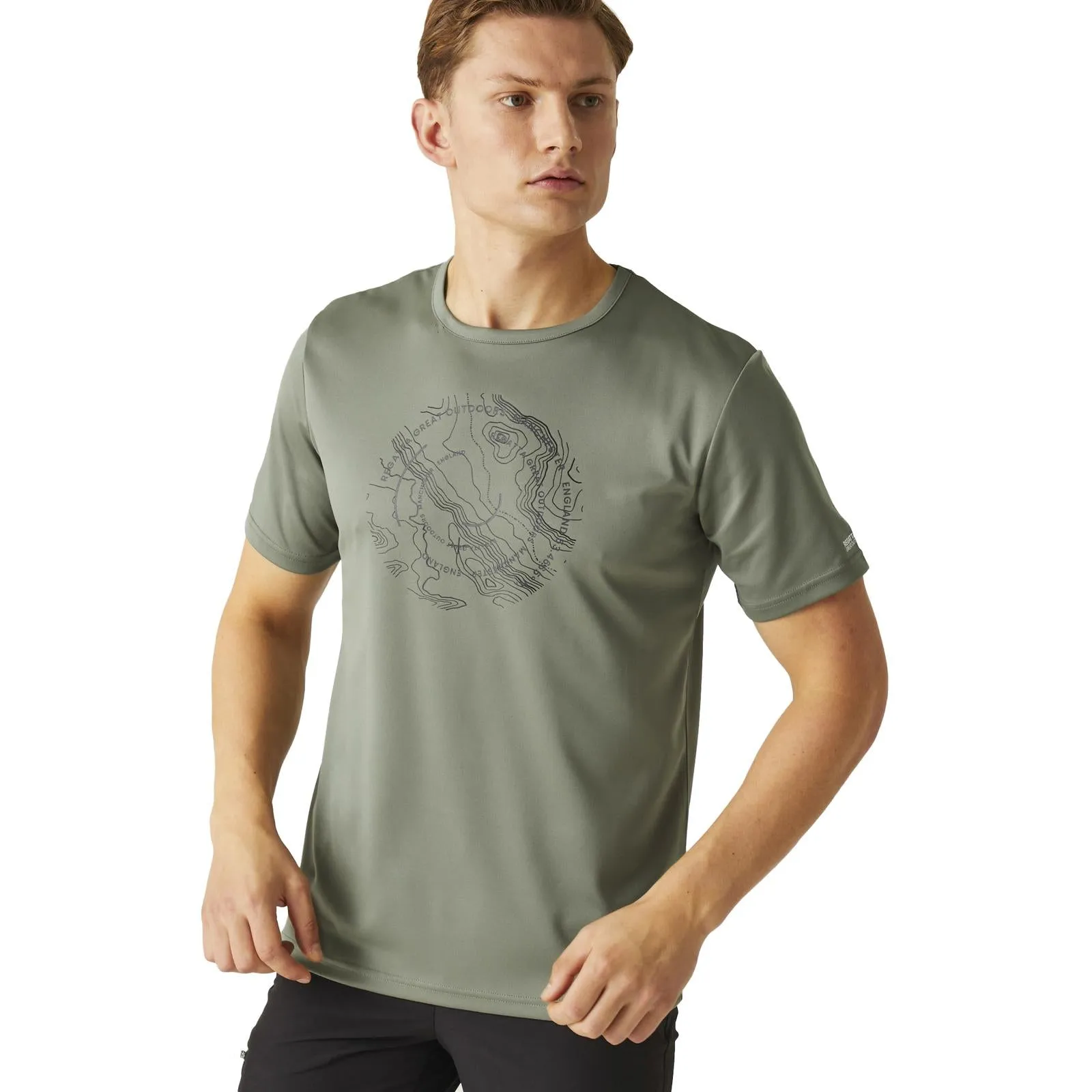 Regatta Mens Fingal VIII Graphic Print T-Shirt