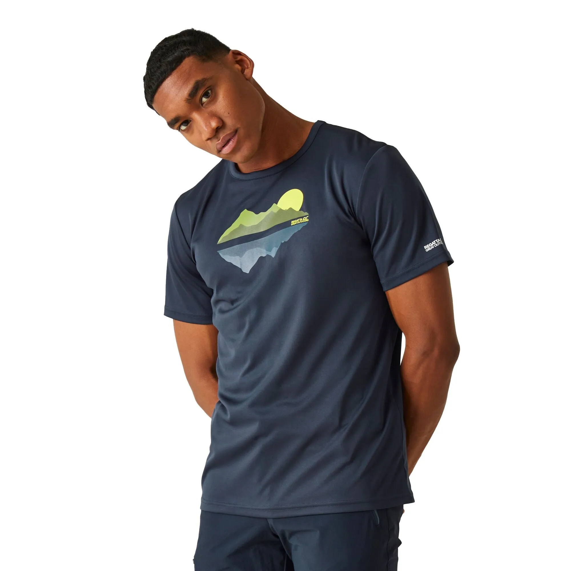 Regatta Mens Fingal VIII Graphic Print T-Shirt