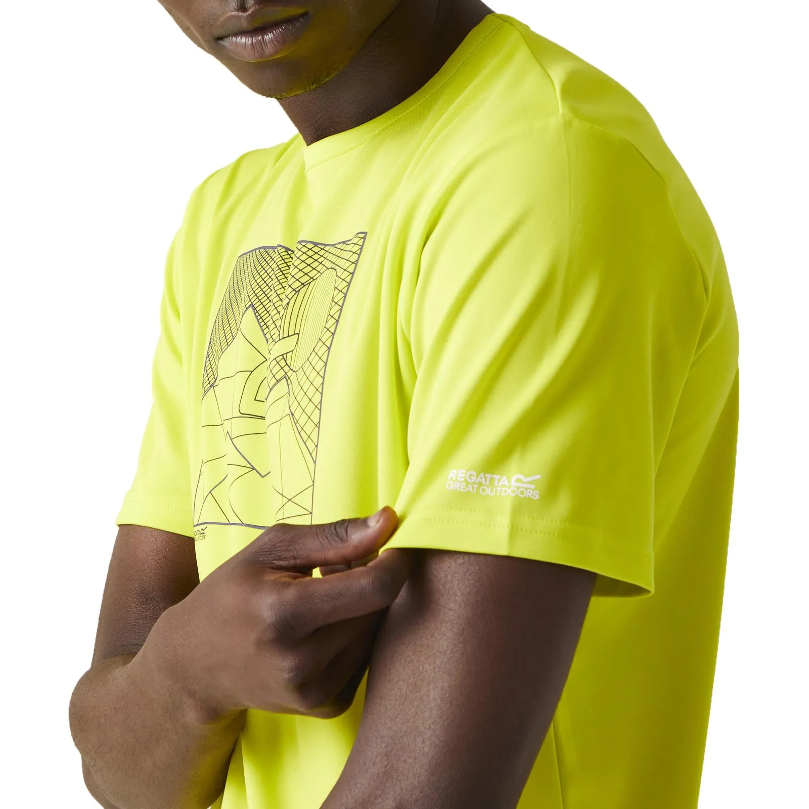 Regatta Mens Fingal VIII Graphic Print T-Shirt