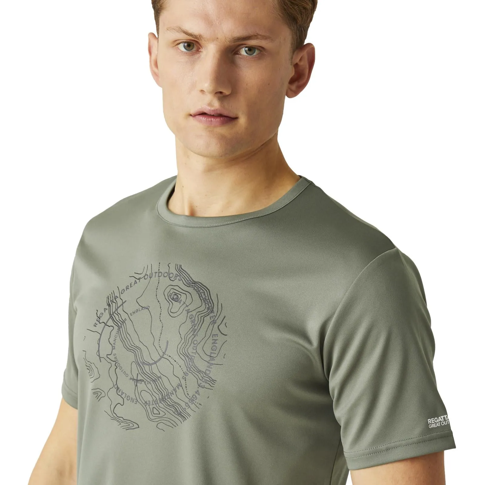 Regatta Mens Fingal VIII Graphic Print T-Shirt