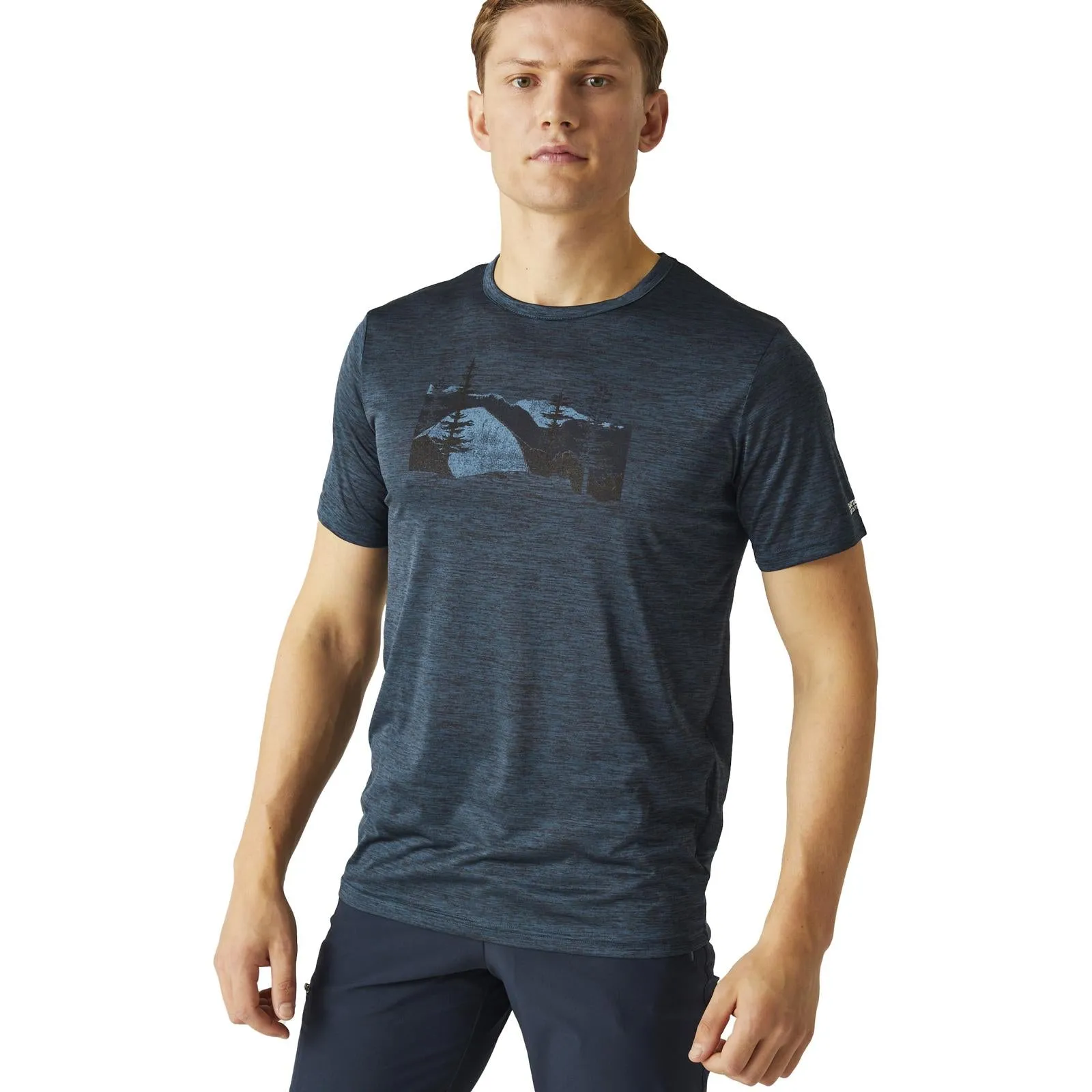 Regatta Mens Fingal VIII Graphic Print T-Shirt